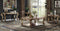 Vendome Coffee Table, Gold Patina